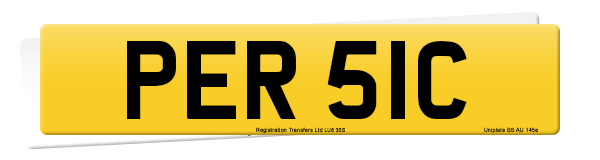 Registration number PER 51C